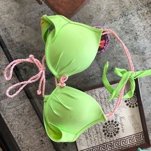 VS pink bikini top